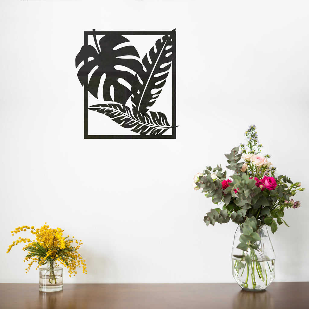 Wallexo Monstera Leaf Acrylic Wall Art Decor
