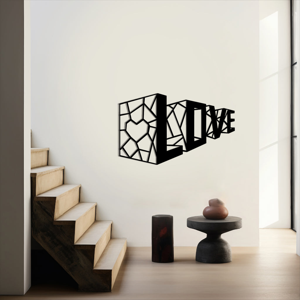 Wallexo LOVE Wall Art