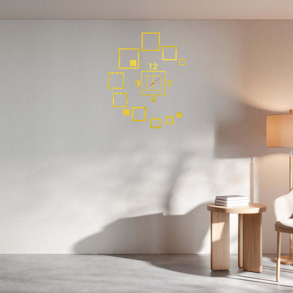 Wallexo Customizable Wooden Clock