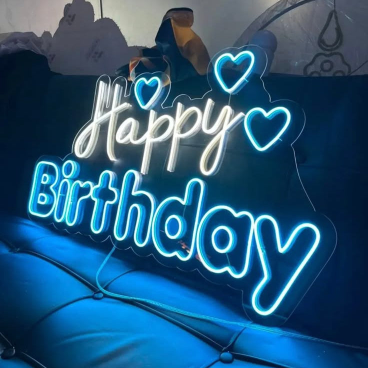 Wallexo Happy Birthday LED Neon Sign