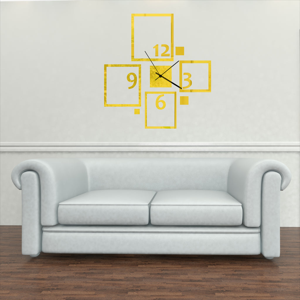 Wallexo Modern Square Wall Clock