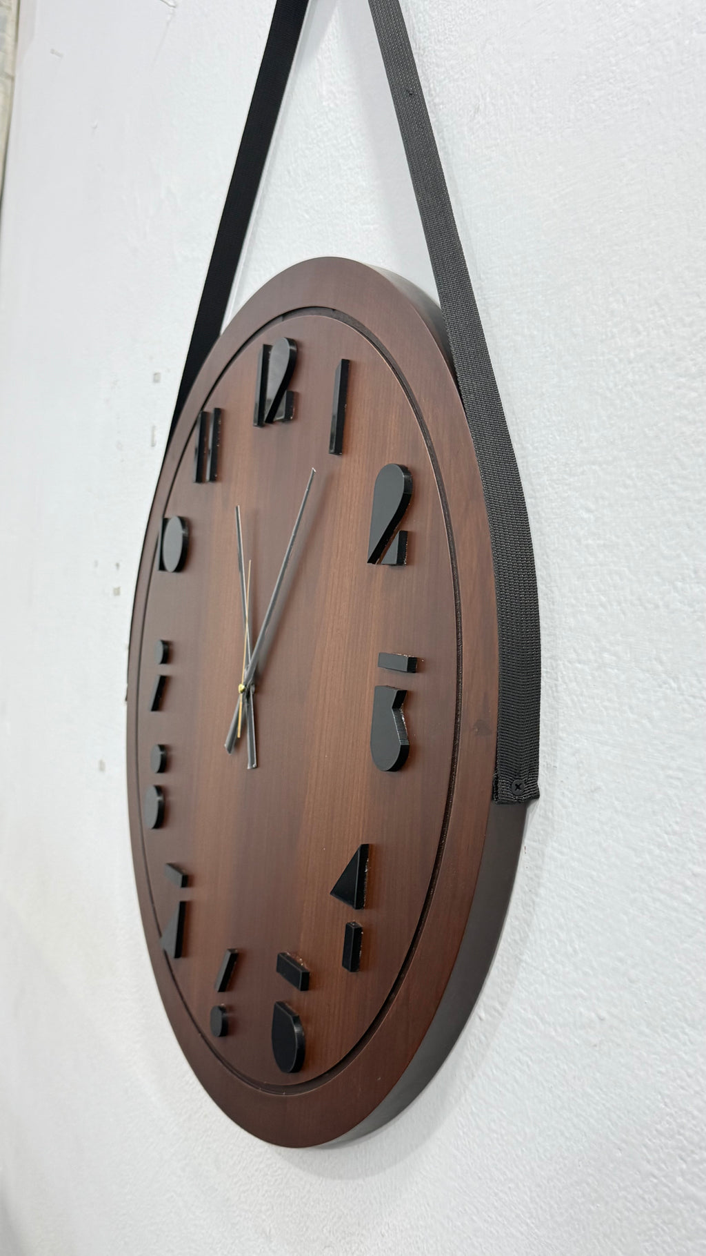 Wallexo Hanging Wooden Wall Clock