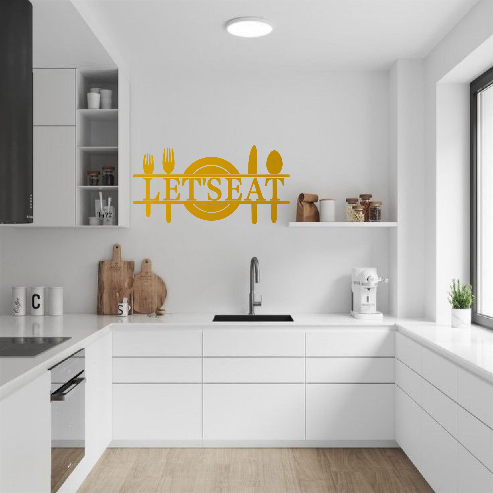 Wallexo LET’S EAT Wall Décor