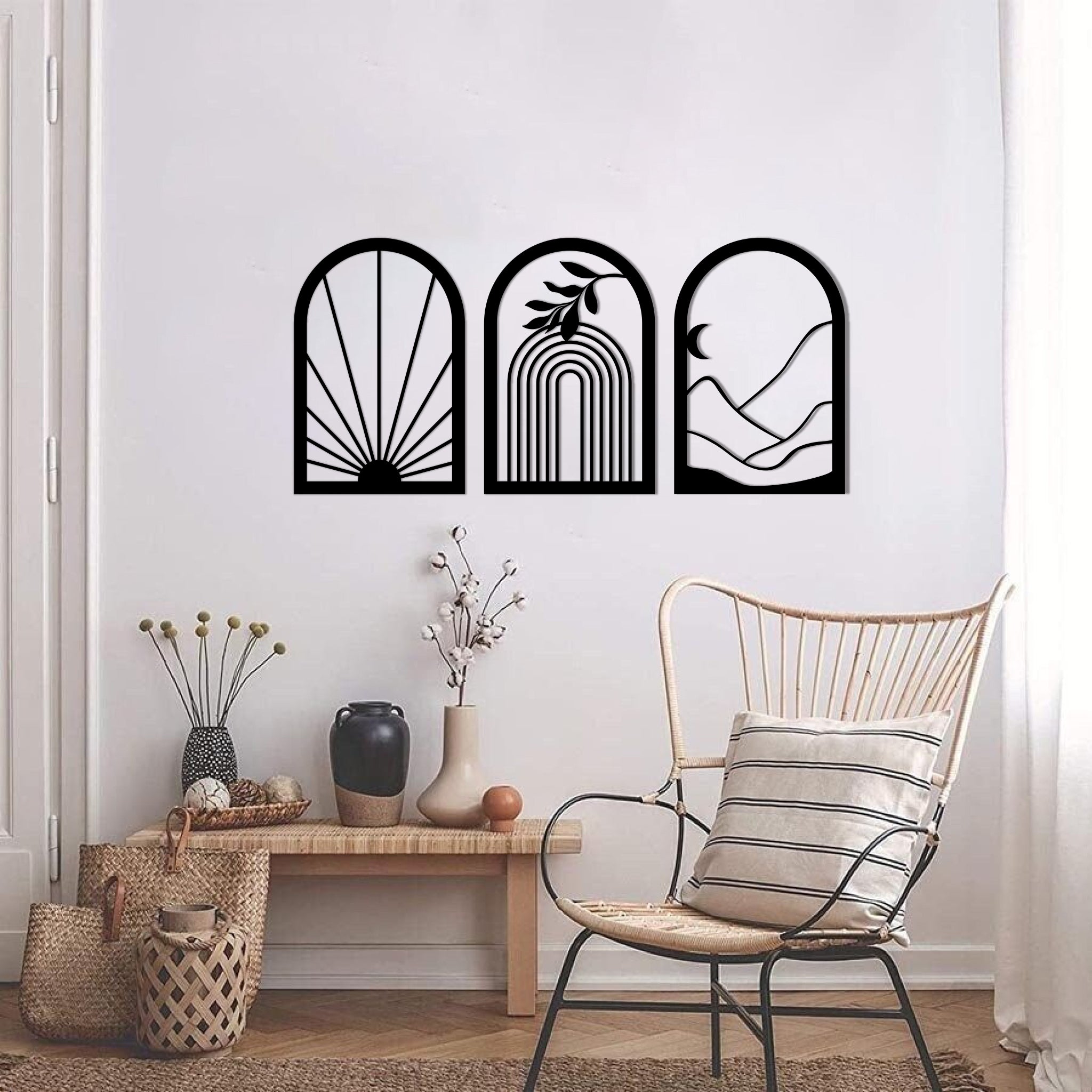 Wallexo Modern Arch Wall Art