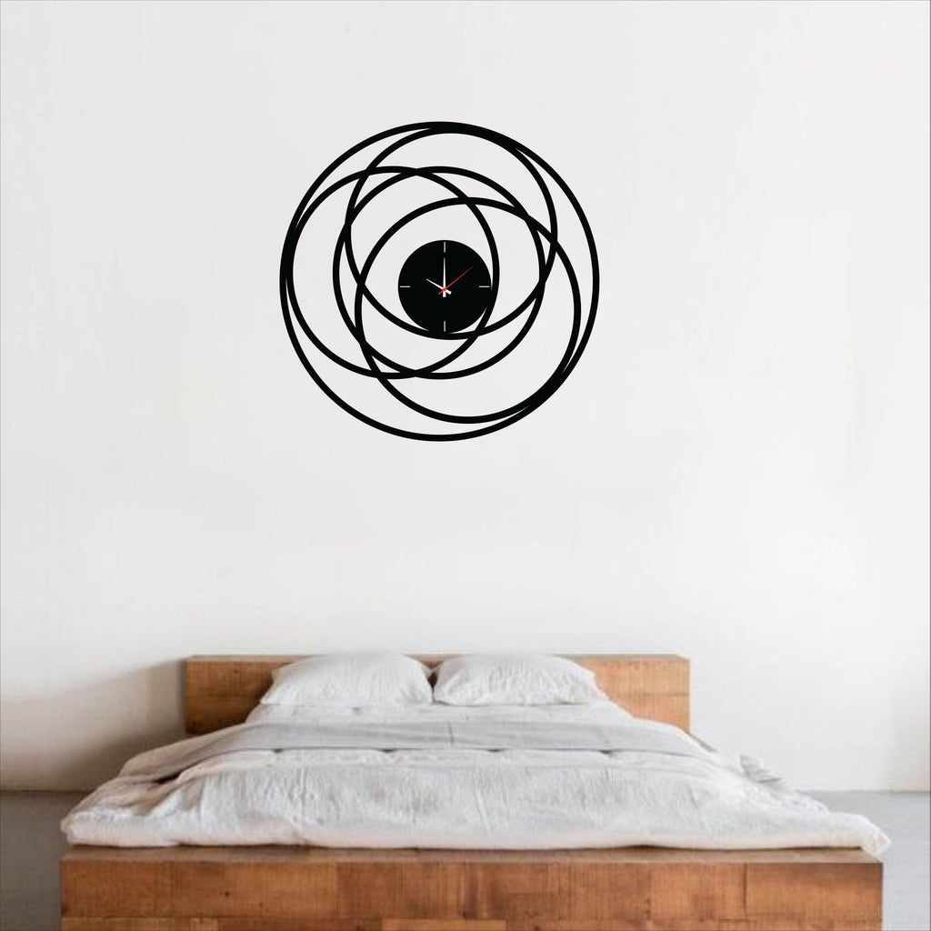 Wallexo Abstract Circle Wall Clock