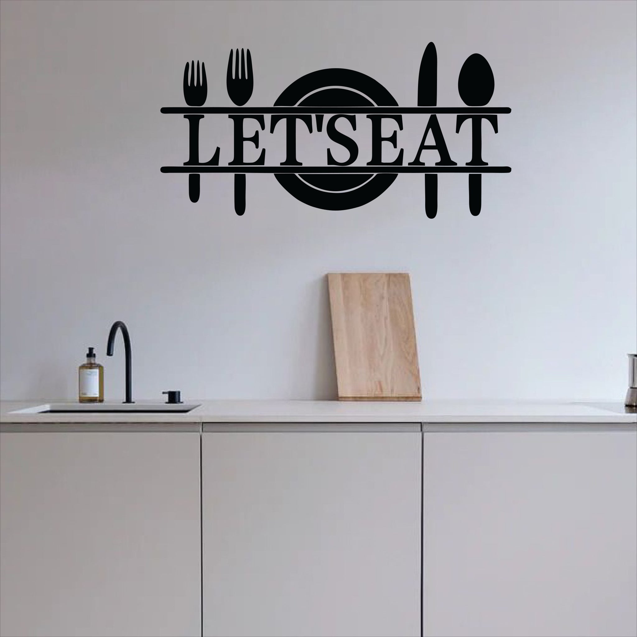 Wallexo LET’S EAT Wall Décor