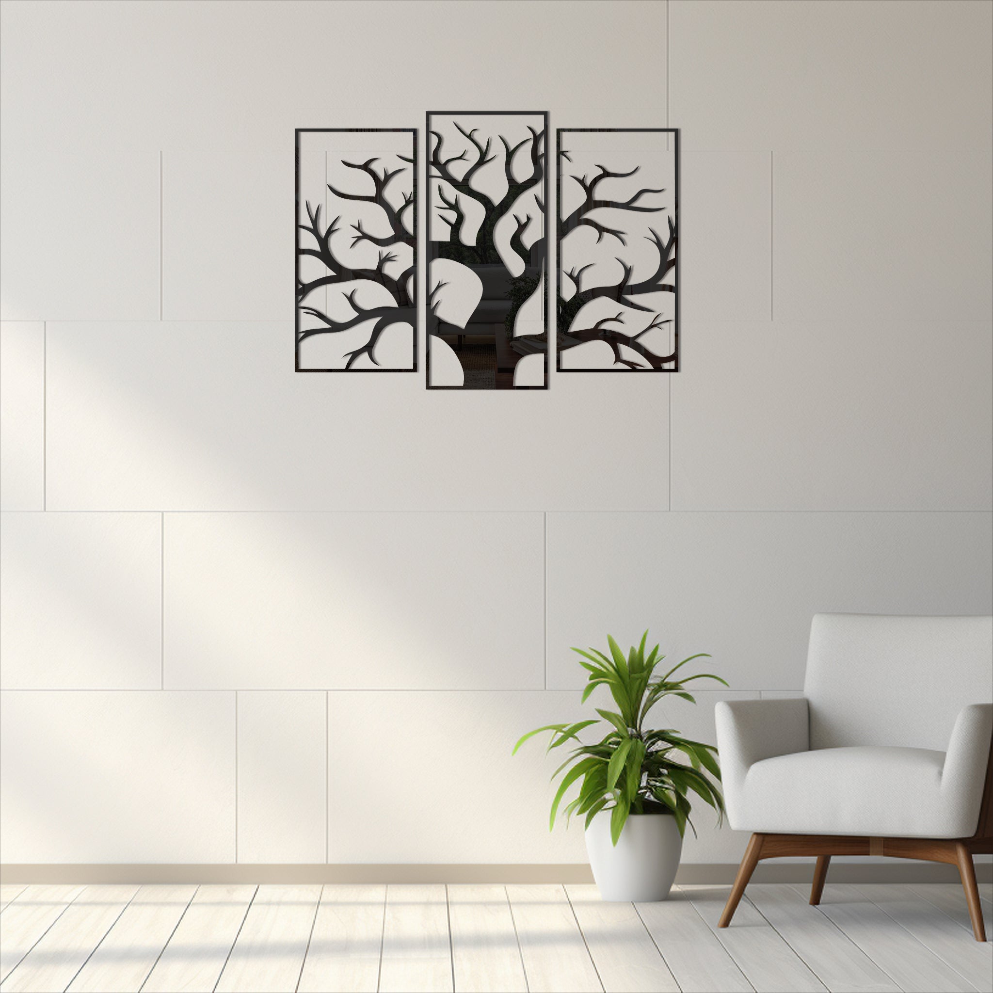 Wallexo Winter Themed Wooden Wall Art