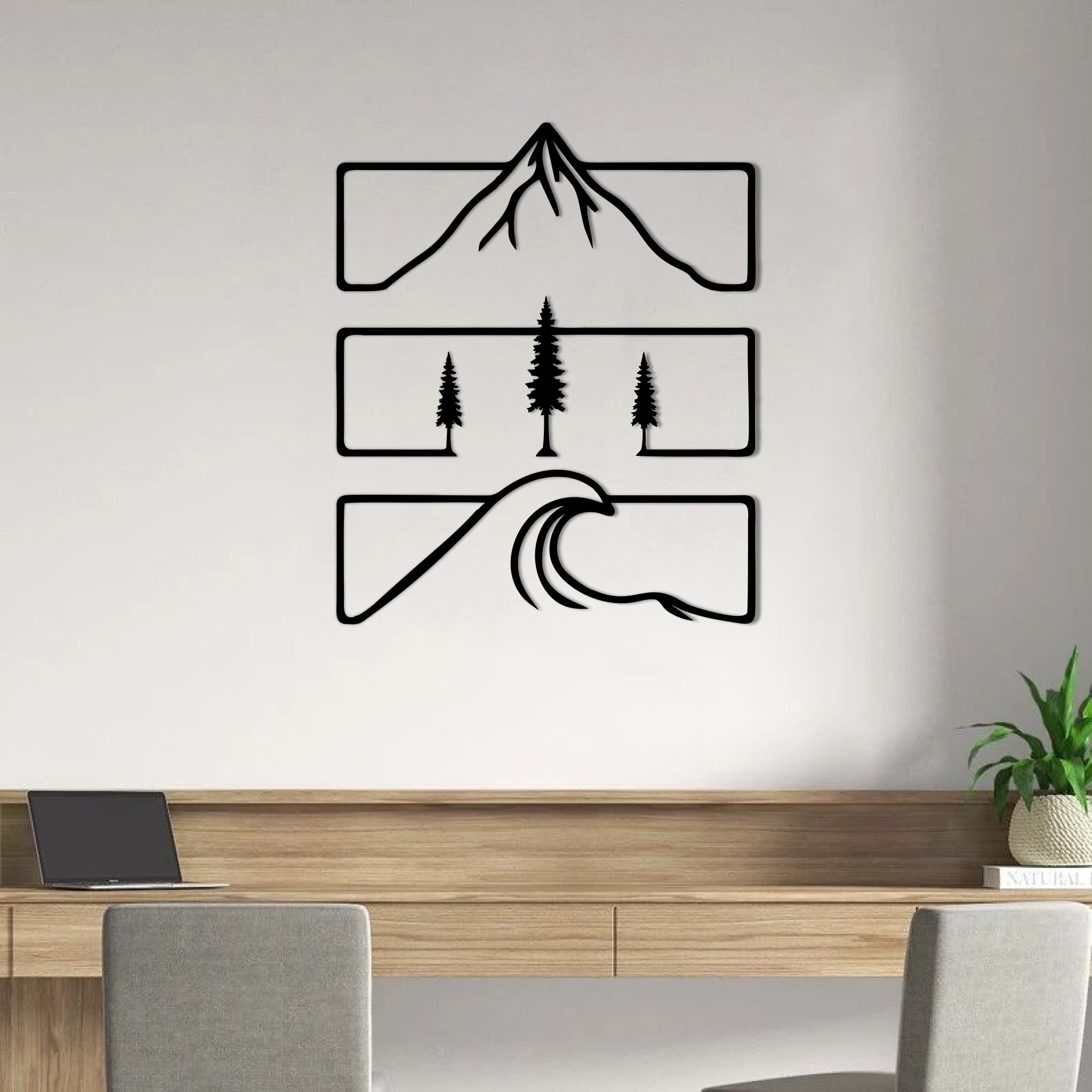 Wallexo Nature Landscape Wall Art