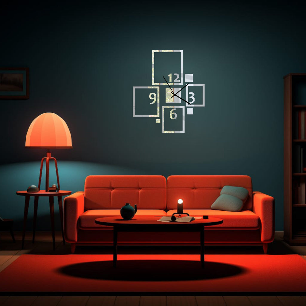 Wallexo Modern Square Wall Clock