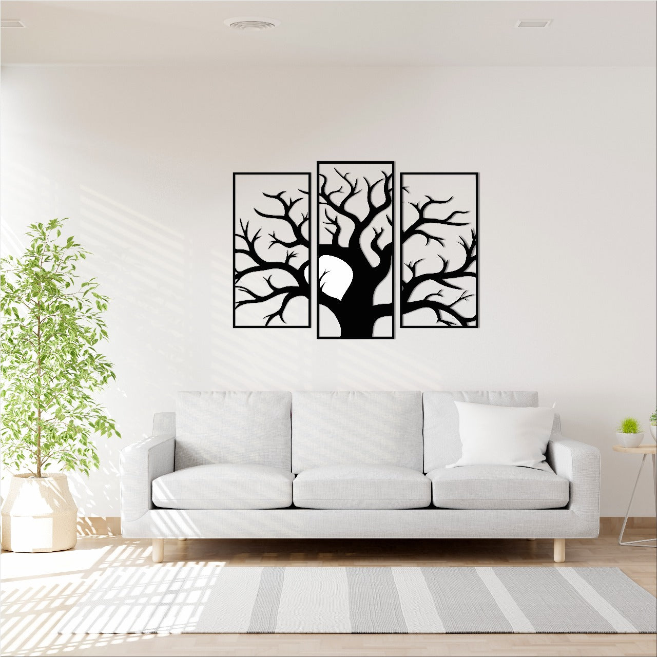 Wallexo Winter Themed Wooden Wall Art