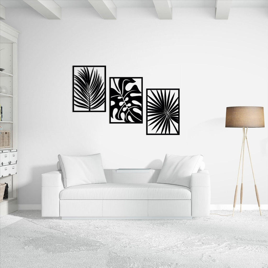 Wallexo Wooden Wall Leaf Nature Design