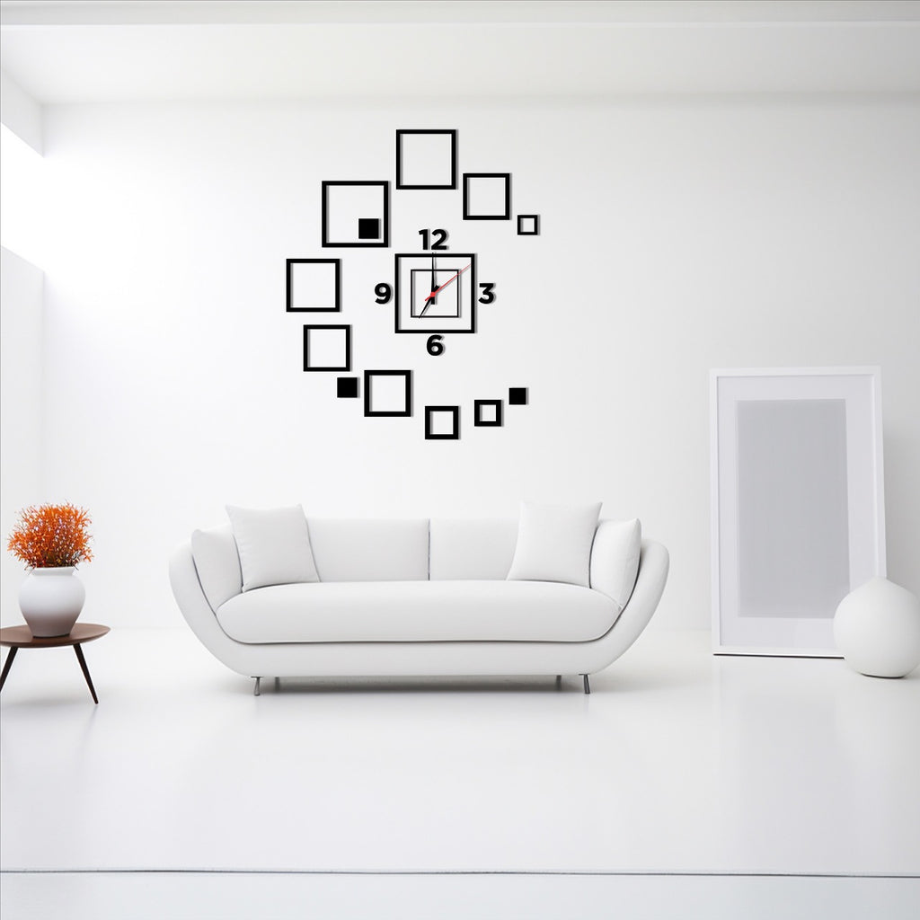 Wallexo Customizable Wooden Clock