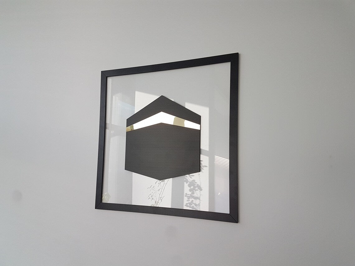 Wallexo Kaaba, Allah (SWT) &amp; Muhammad (PBUH) Islamic Wall Art