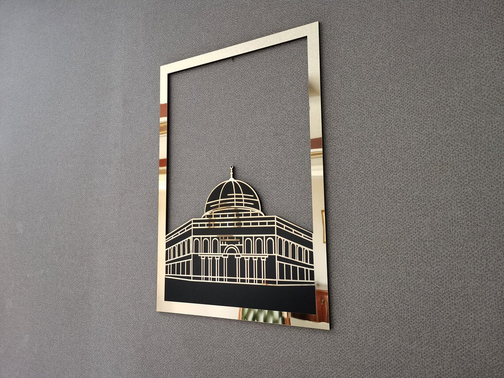 Wallexo Kaaba, Masjid Al-Aqsa &amp; Masjid An-Nabawi Islamic Wall Art