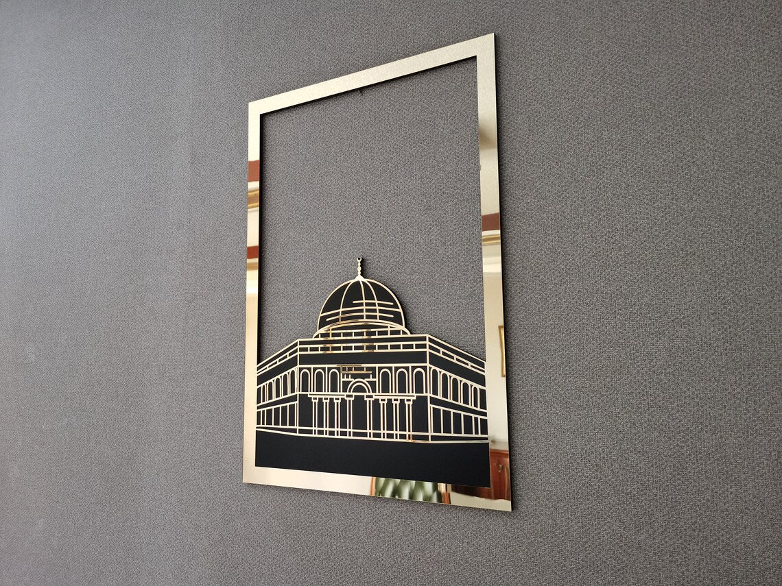 Wallexo Kaaba, Masjid Al-Aqsa &amp; Masjid An-Nabawi Islamic Wall Art