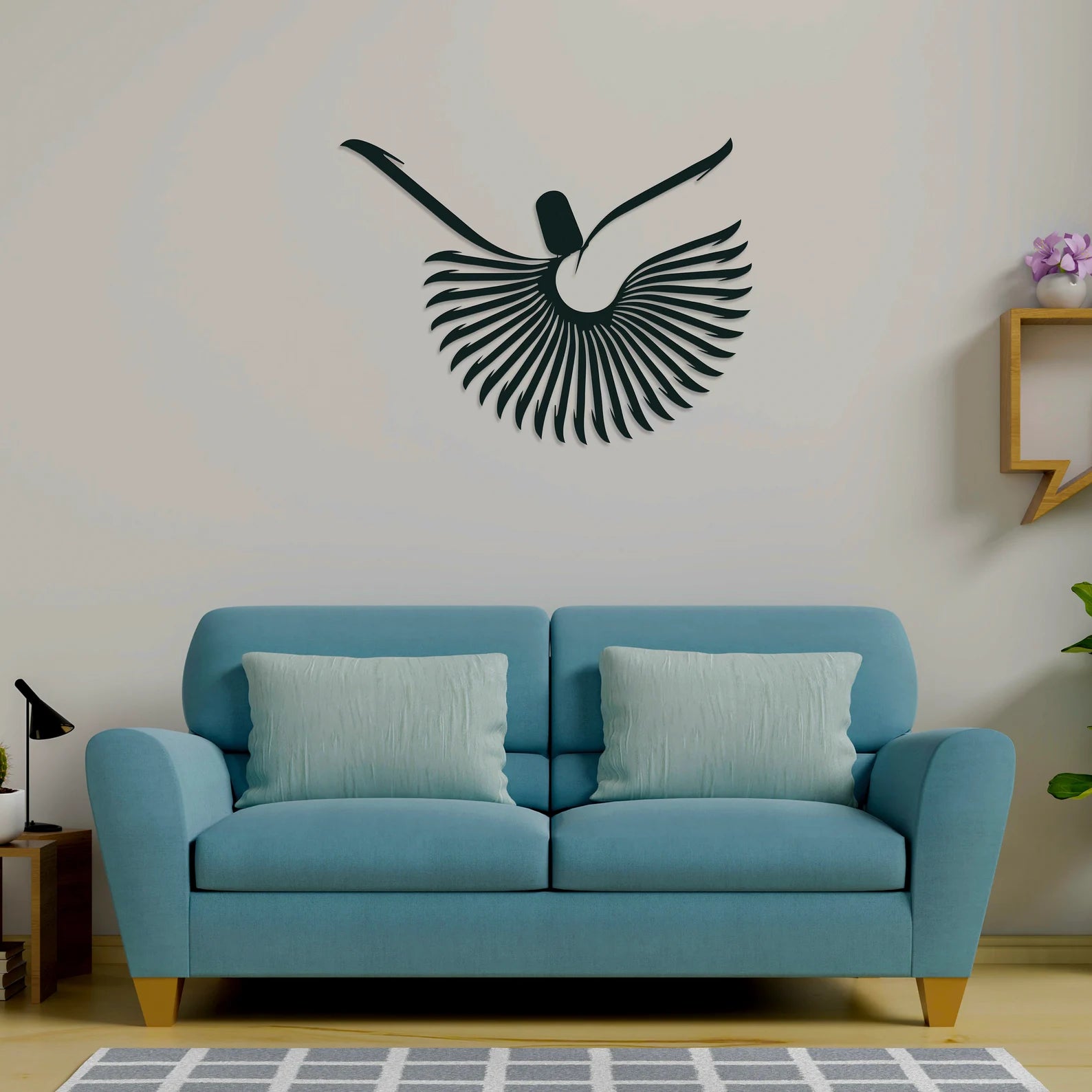 Wallexo Whirling Dervish Wall Art