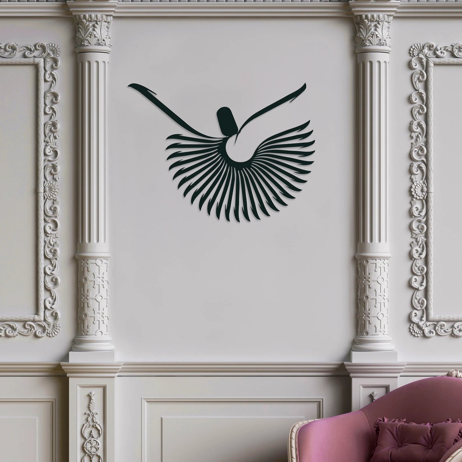 Wallexo Whirling Dervish Wall Art