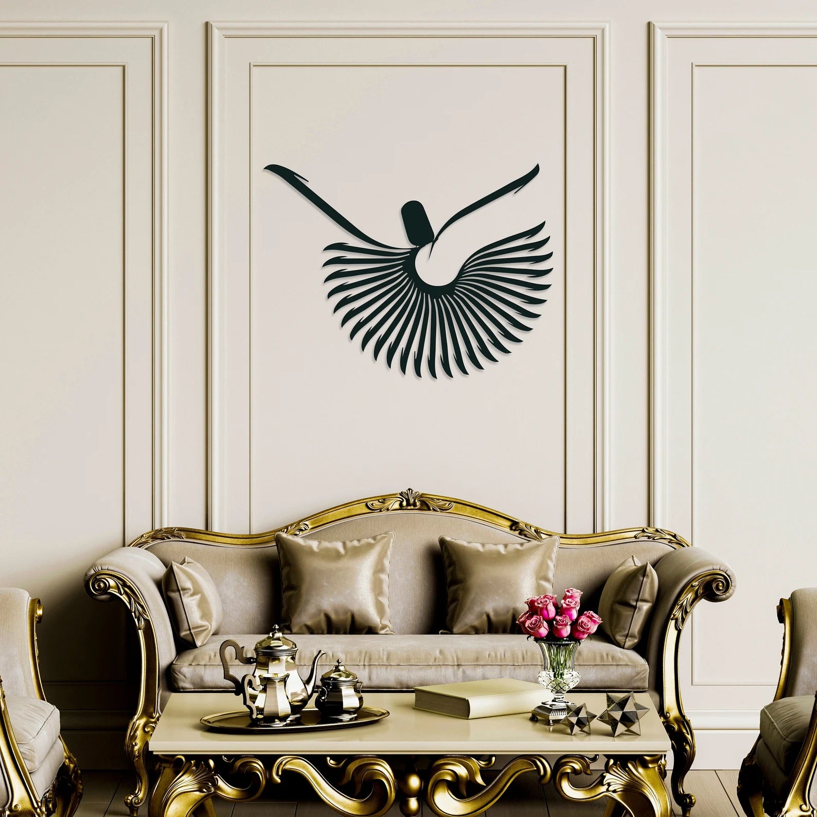 Wallexo Whirling Dervish Wall Art