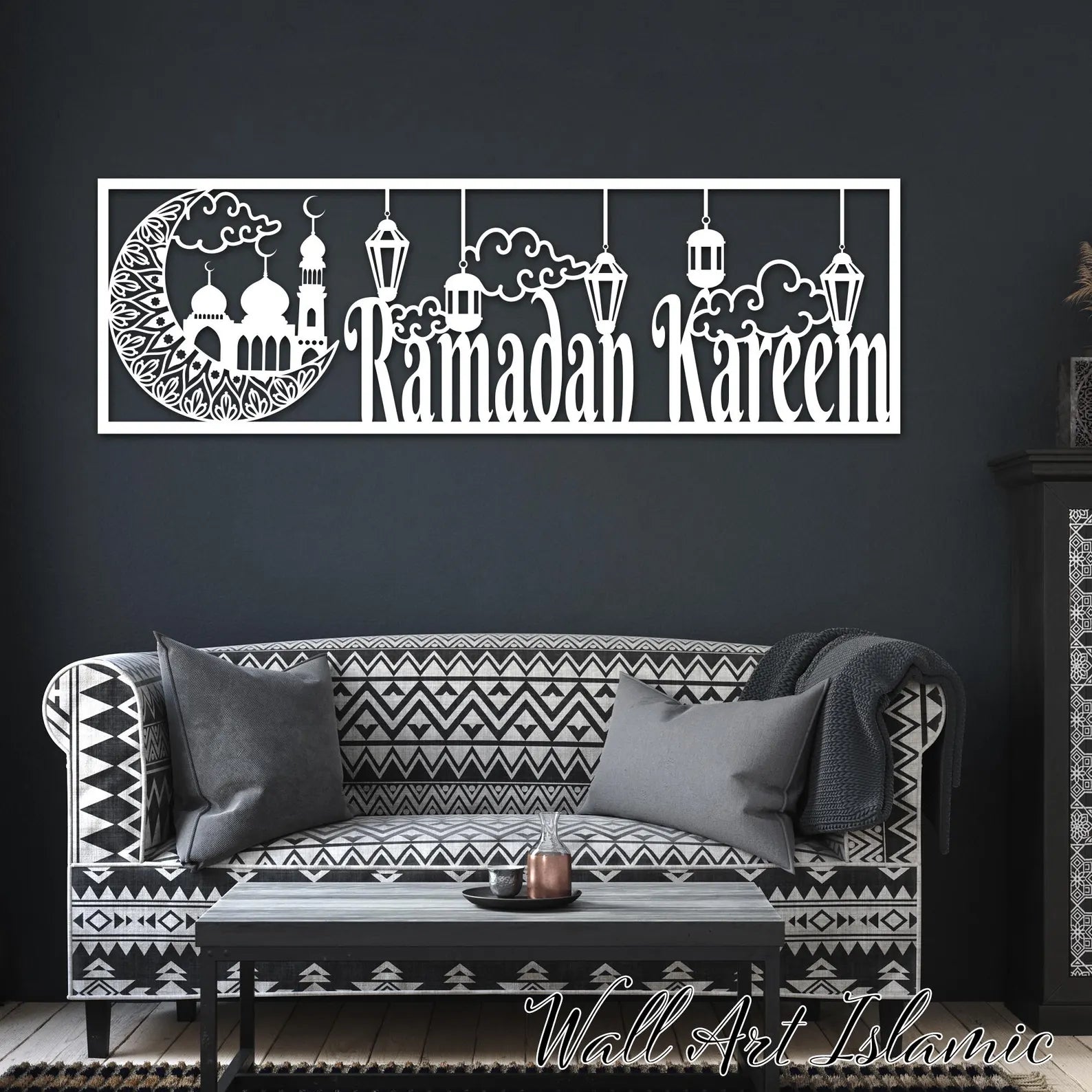 Wallexo Ramadan Kareem Wall Art