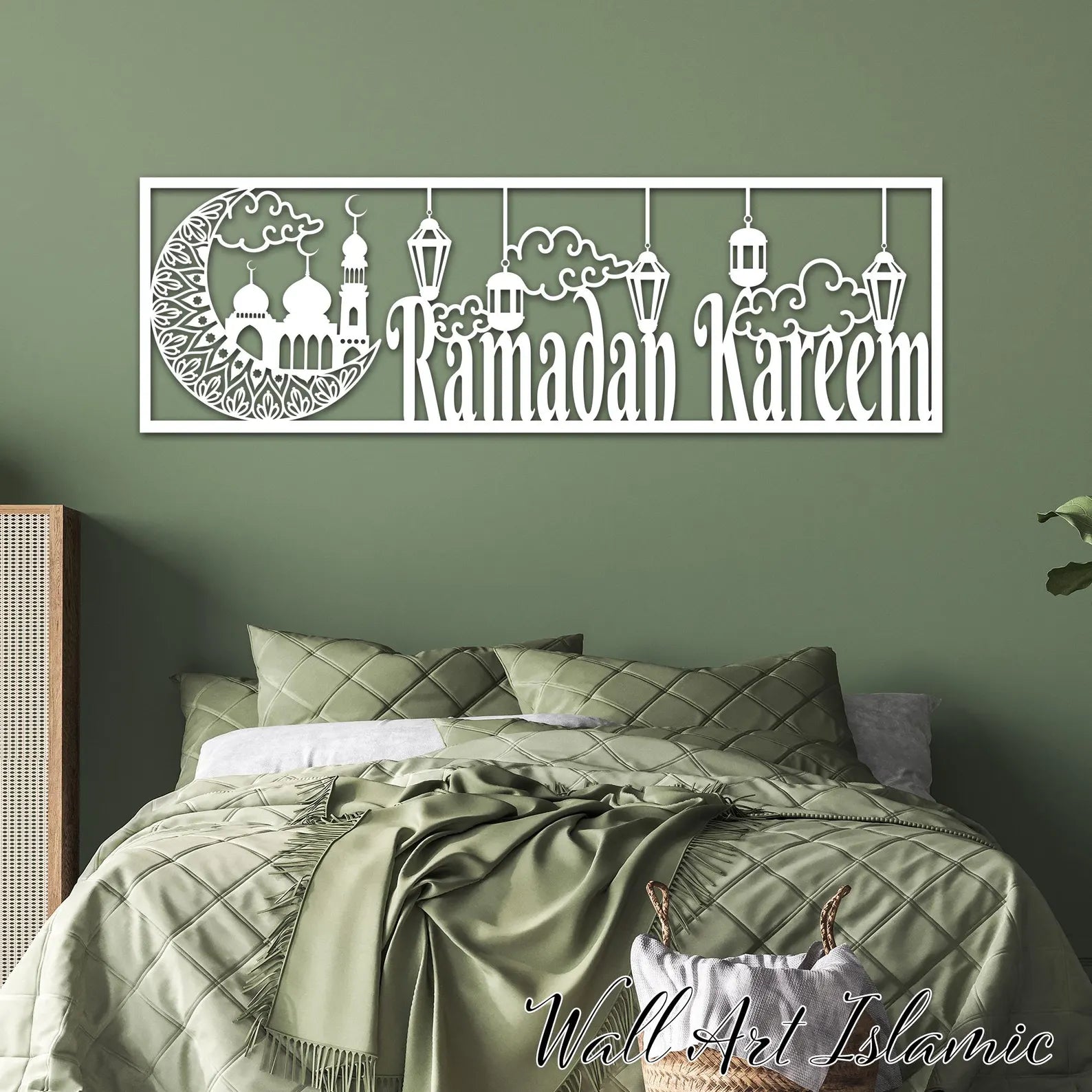 Wallexo Ramadan Kareem Wall Art
