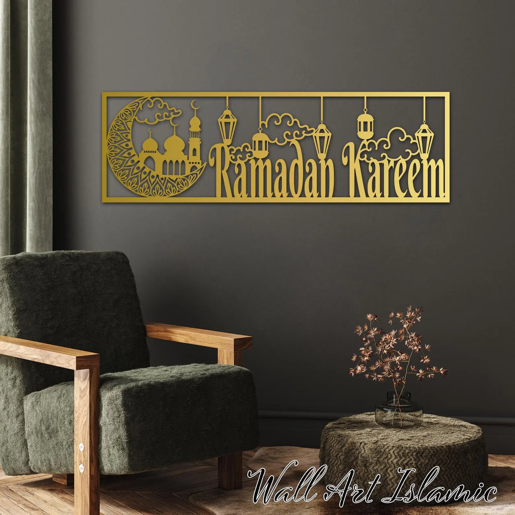 Wallexo Ramadan Kareem Wall Art