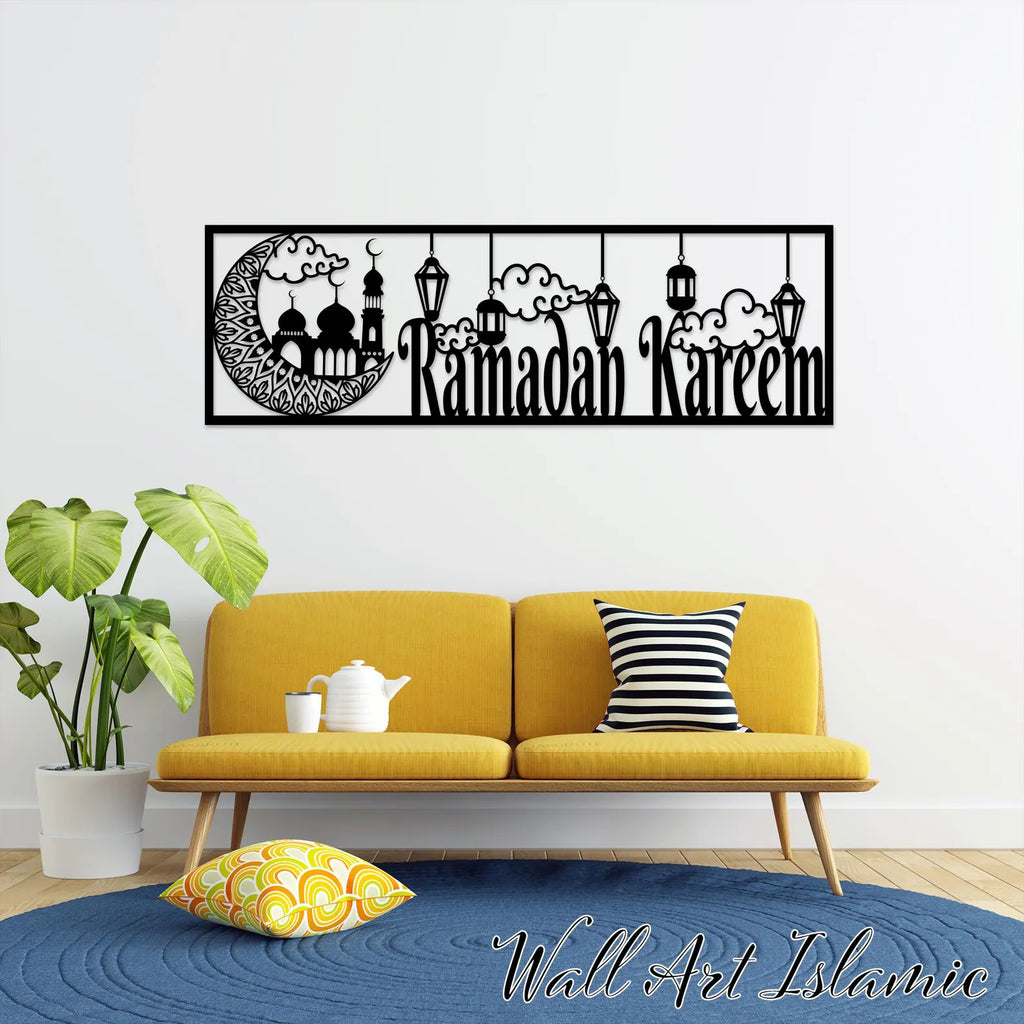 Wallexo Ramadan Kareem Wall Art