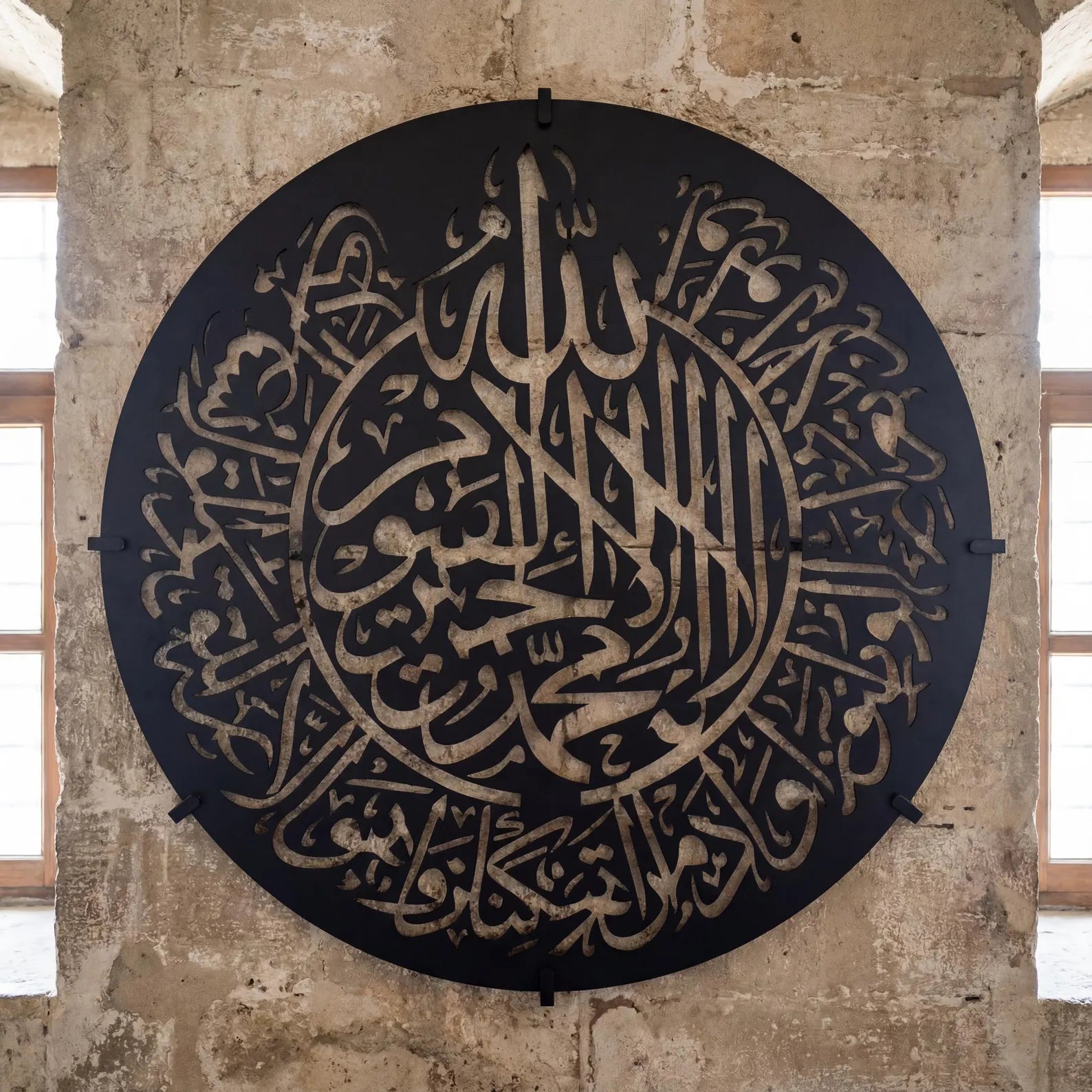 Wallexo Elegant Calligraphy Wall Art