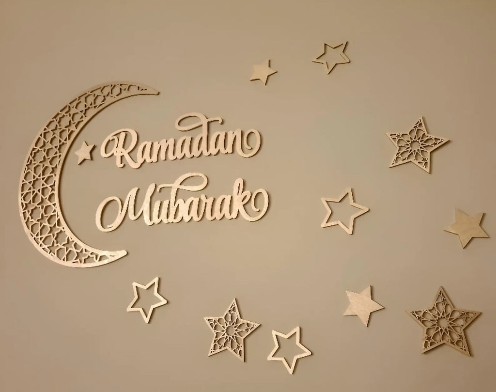Wallexo Ramadan Mubarak Islamic Wall Décor