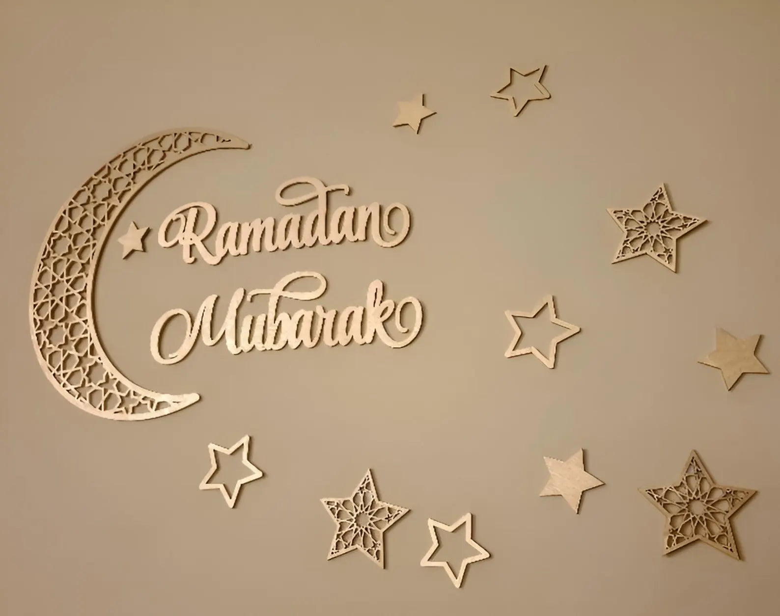 Wallexo Ramadan Mubarak Islamic Wall Décor